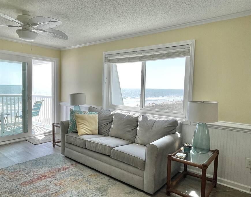 *2Br Oceanfront Retreat*King Ensuite*Pool*Nmb Cherry Grove*Pc4 Myrtle Beach Extérieur photo