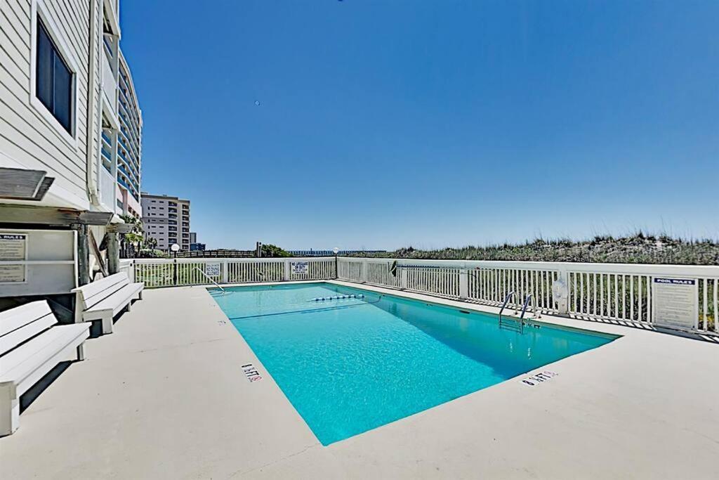 *2Br Oceanfront Retreat*King Ensuite*Pool*Nmb Cherry Grove*Pc4 Myrtle Beach Extérieur photo