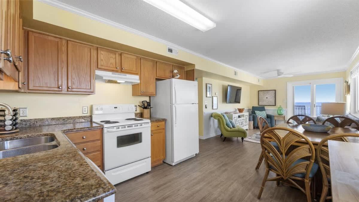 *2Br Oceanfront Retreat*King Ensuite*Pool*Nmb Cherry Grove*Pc4 Myrtle Beach Extérieur photo