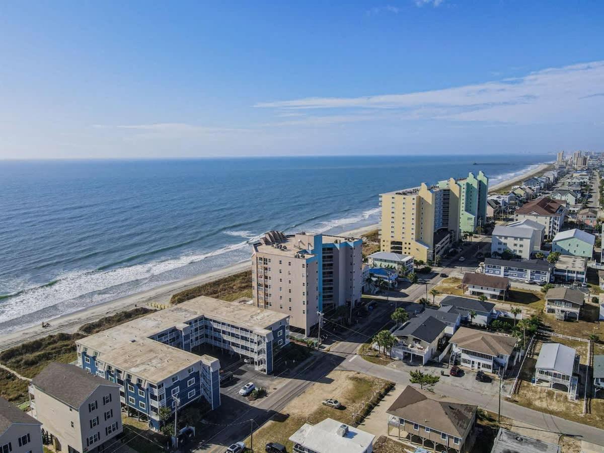*2Br Oceanfront Retreat*King Ensuite*Pool*Nmb Cherry Grove*Pc4 Myrtle Beach Extérieur photo