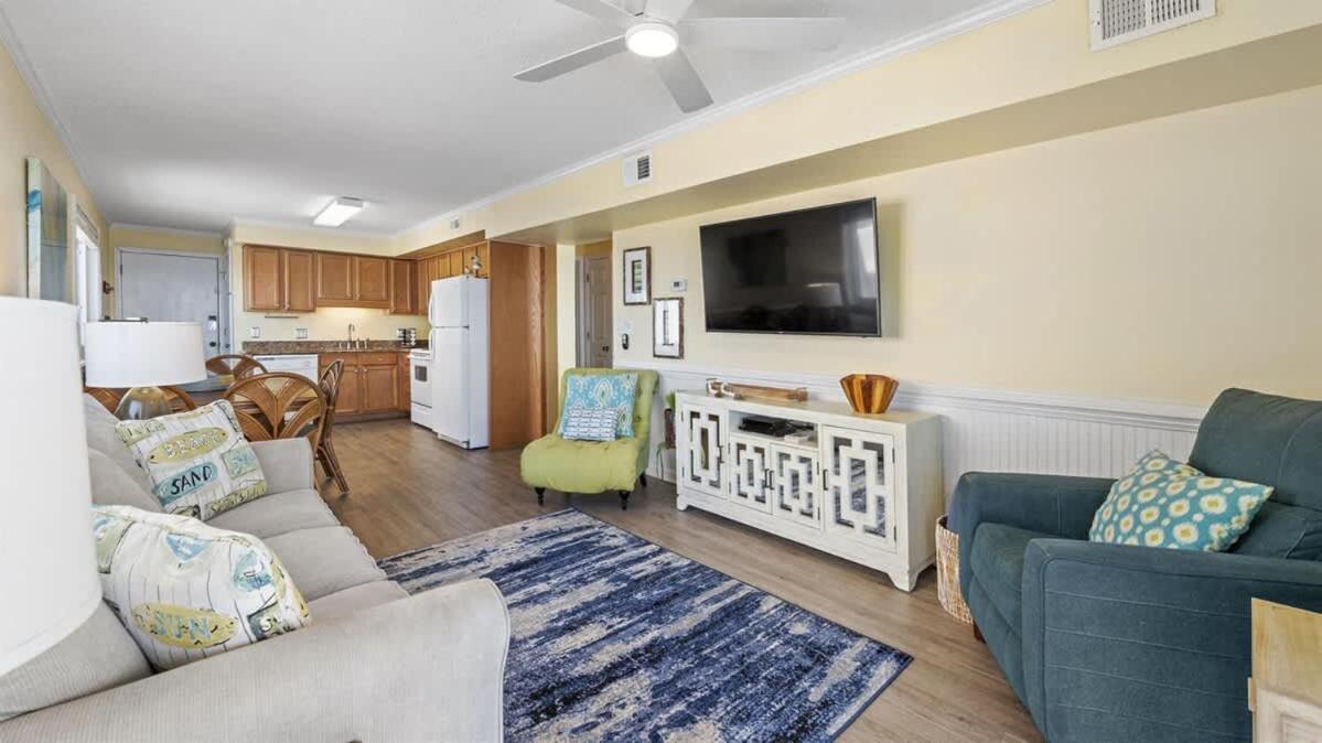 *2Br Oceanfront Retreat*King Ensuite*Pool*Nmb Cherry Grove*Pc4 Myrtle Beach Extérieur photo