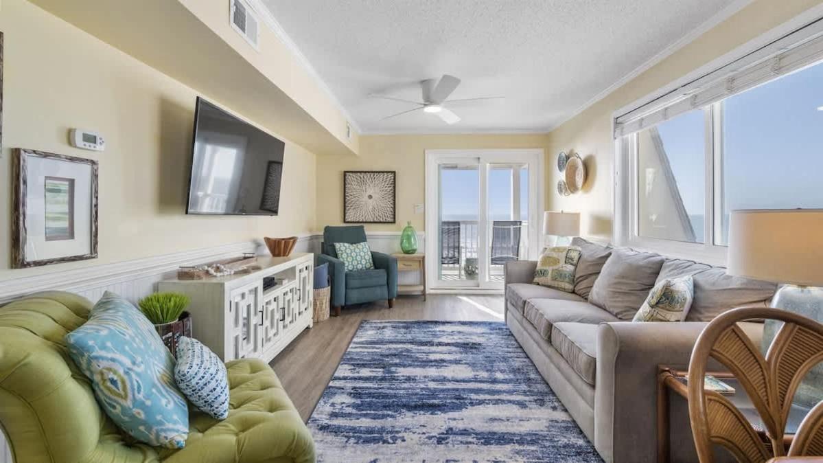 *2Br Oceanfront Retreat*King Ensuite*Pool*Nmb Cherry Grove*Pc4 Myrtle Beach Extérieur photo