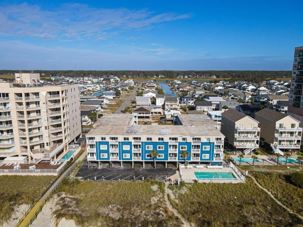 *2Br Oceanfront Retreat*King Ensuite*Pool*Nmb Cherry Grove*Pc4 Myrtle Beach Extérieur photo